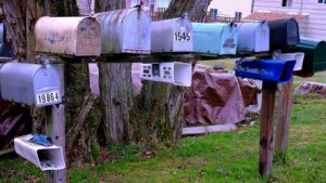 Warning: Hanging Advertising on Mailboxes is Illegal!